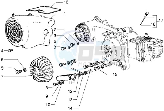 Cooling hood - Oil cooler image