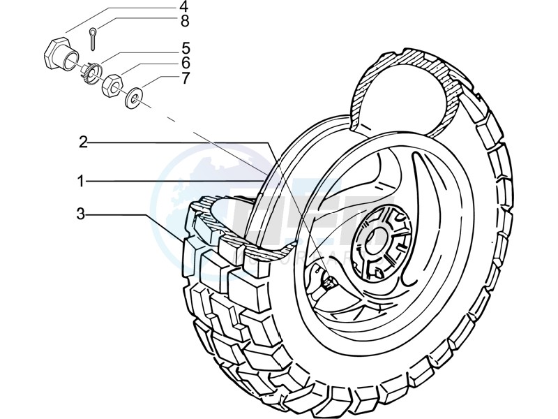 Rear Wheel image