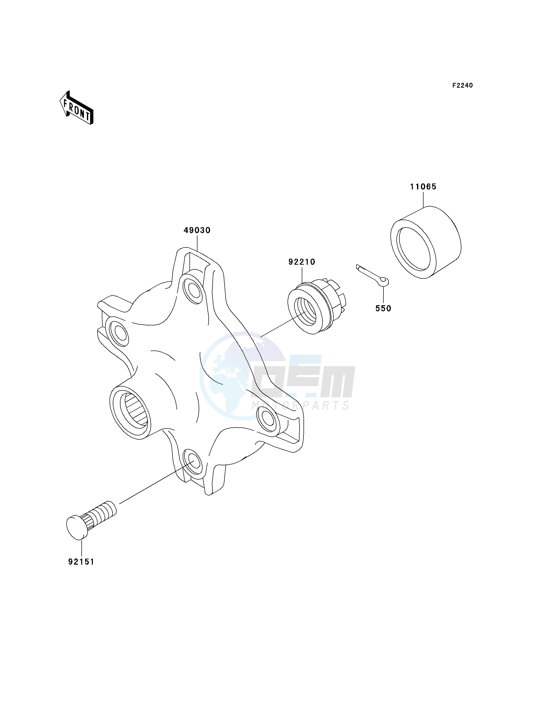 REAR HUB image