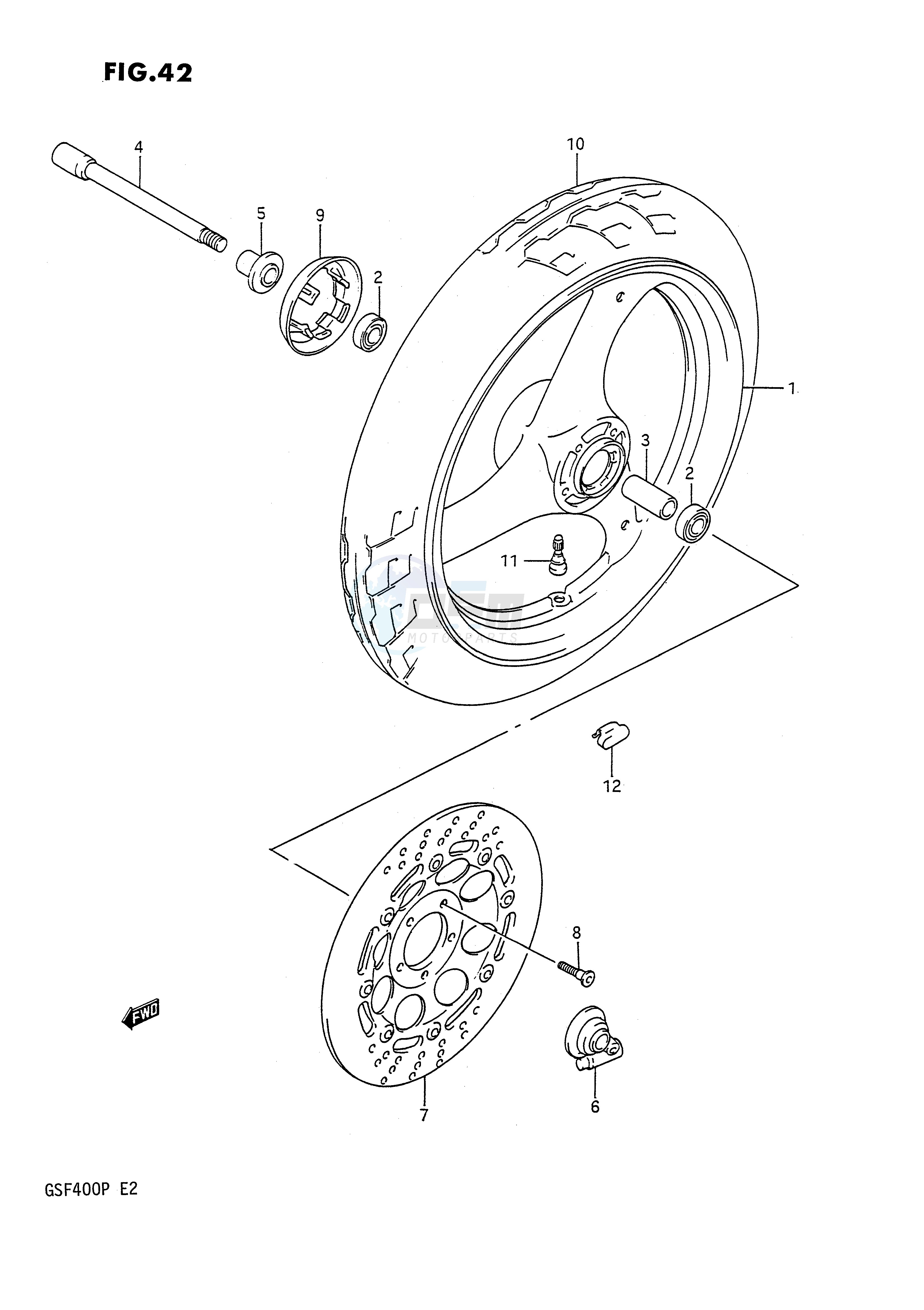 FRONT WHEEL image