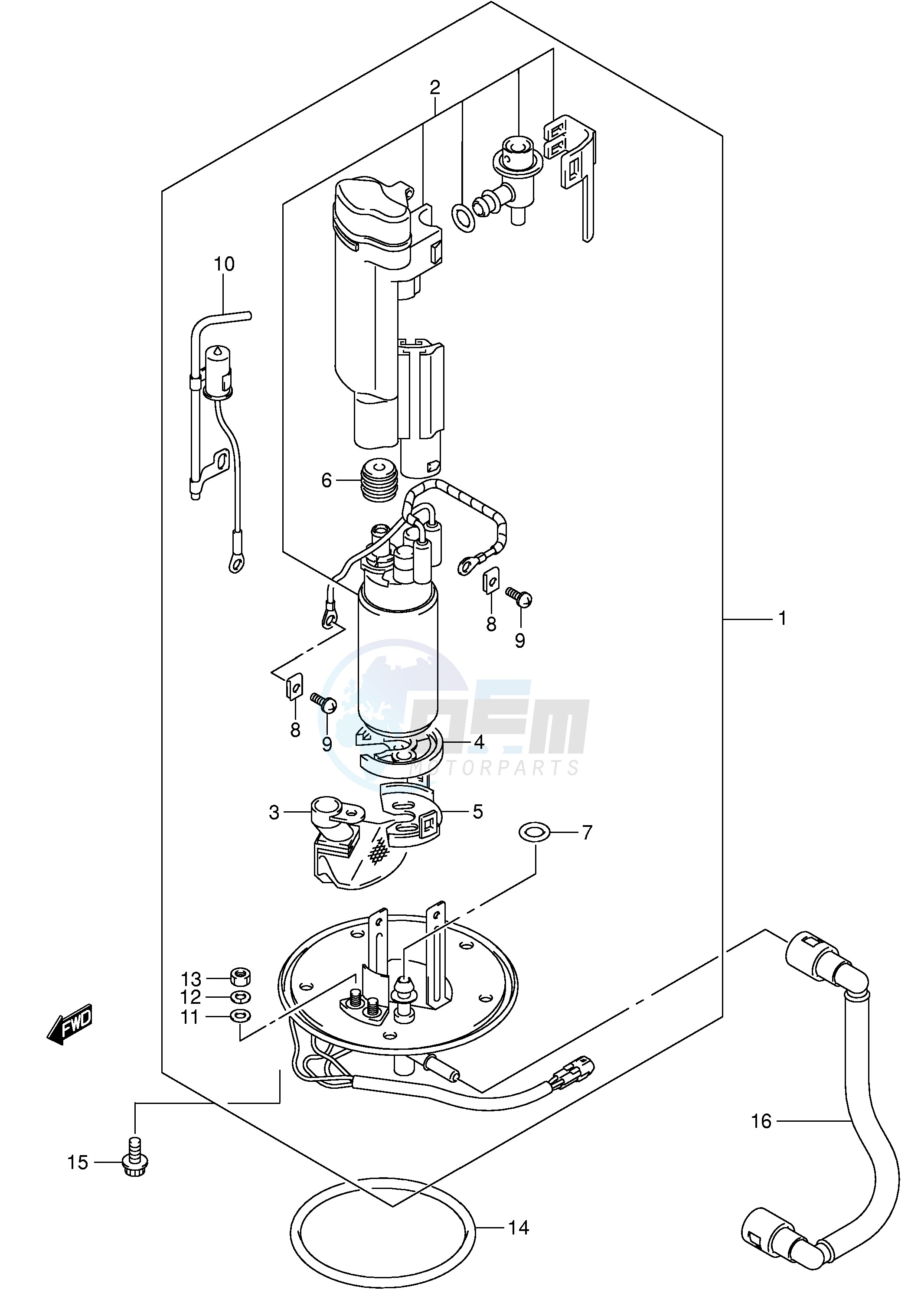 FUEL PUMP (MODEL K3 K4) image