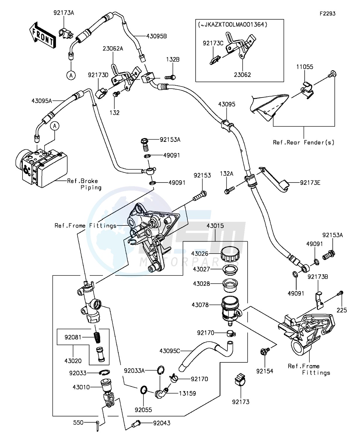 Rear Master Cylinder image