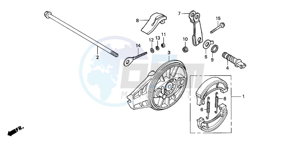 REAR BRAKE PANEL image