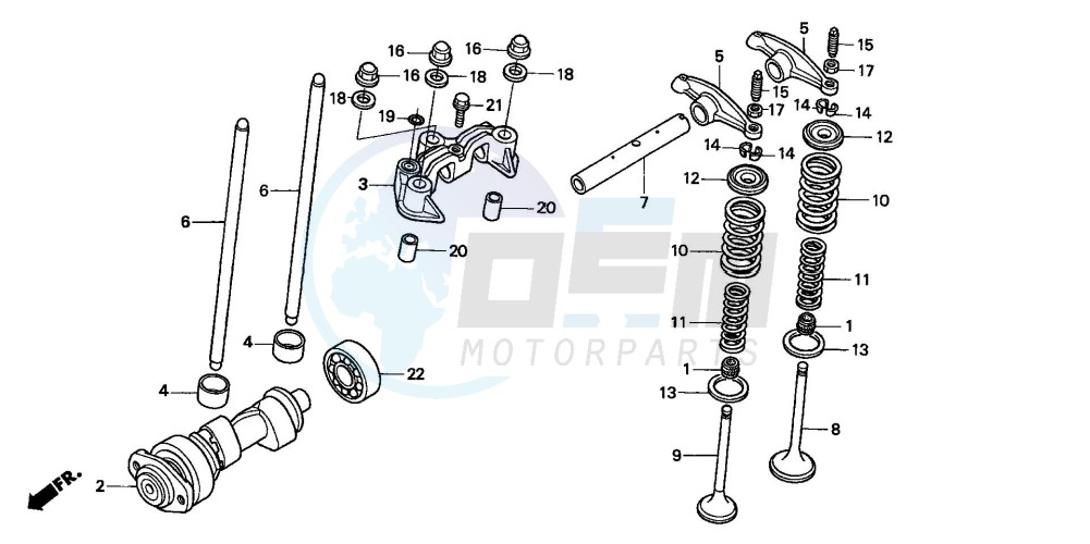 CAMSHAFT blueprint