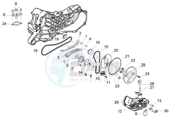 Pump group-oil pan image