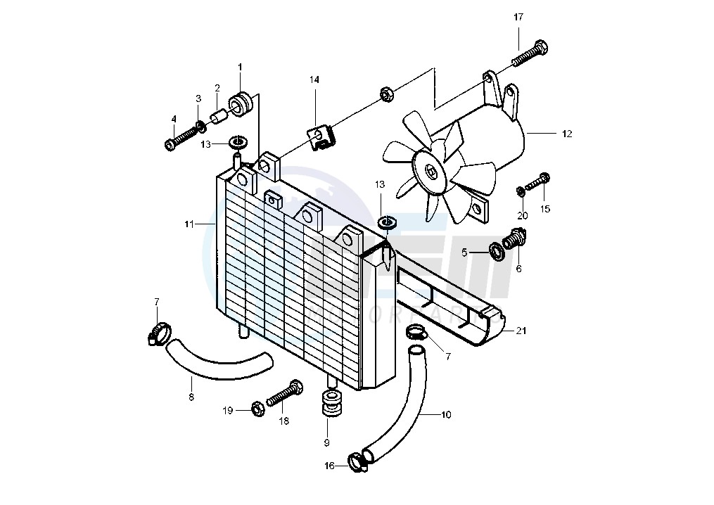 Cooling system blueprint