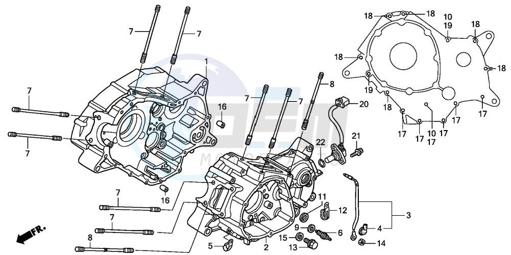 CRANKCASE blueprint