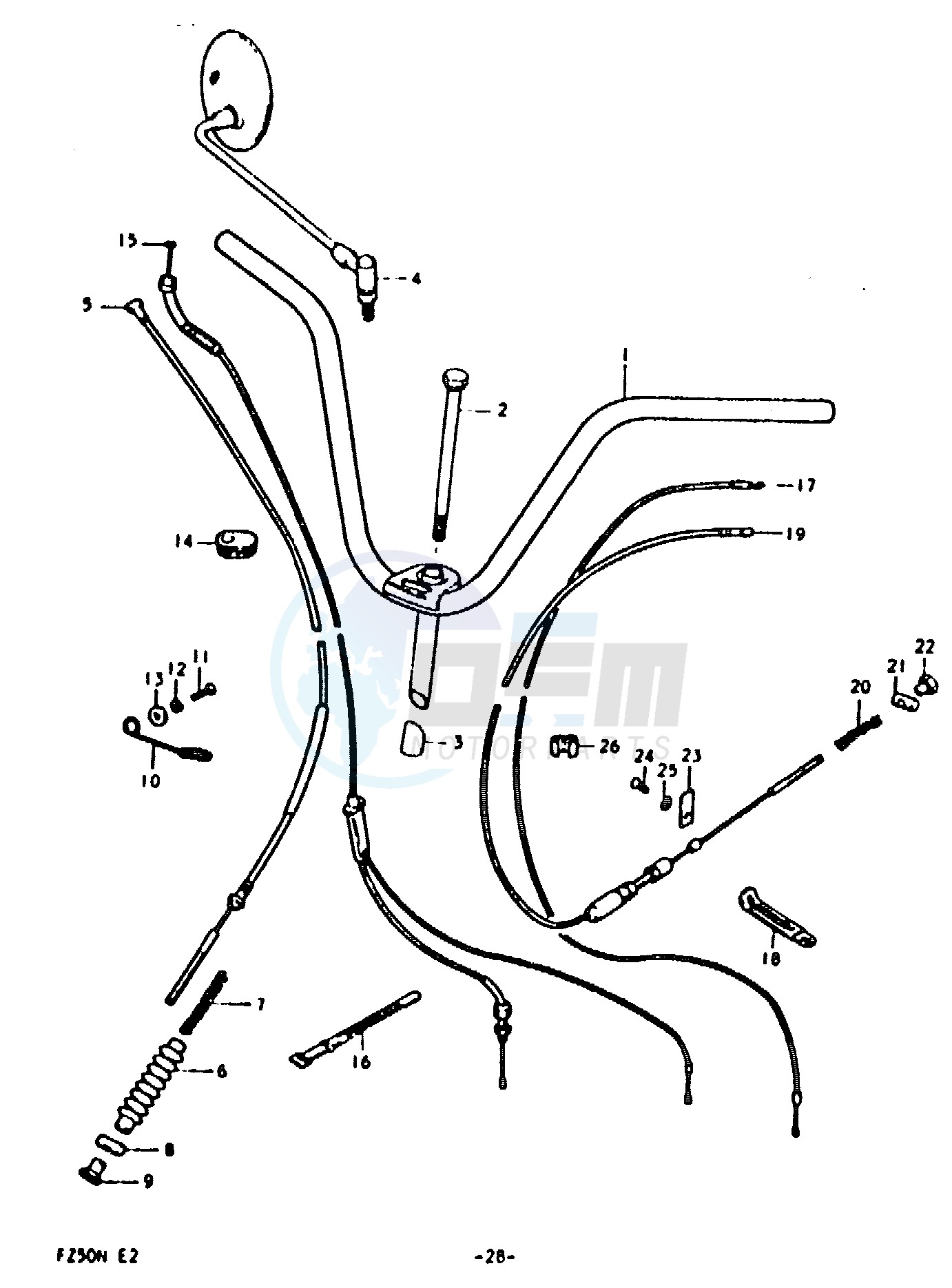 HANDELBAR - CONTROL CABLE image