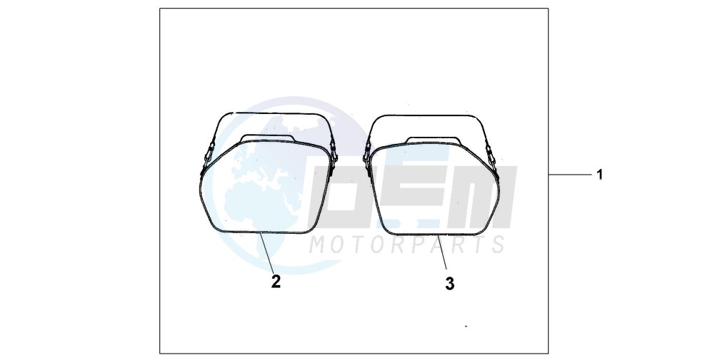 PANNIER INNER BAG SET image