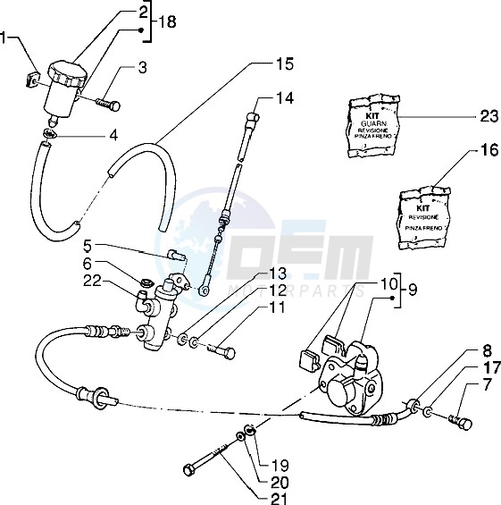 Front brake cylinder-Brake caliper image