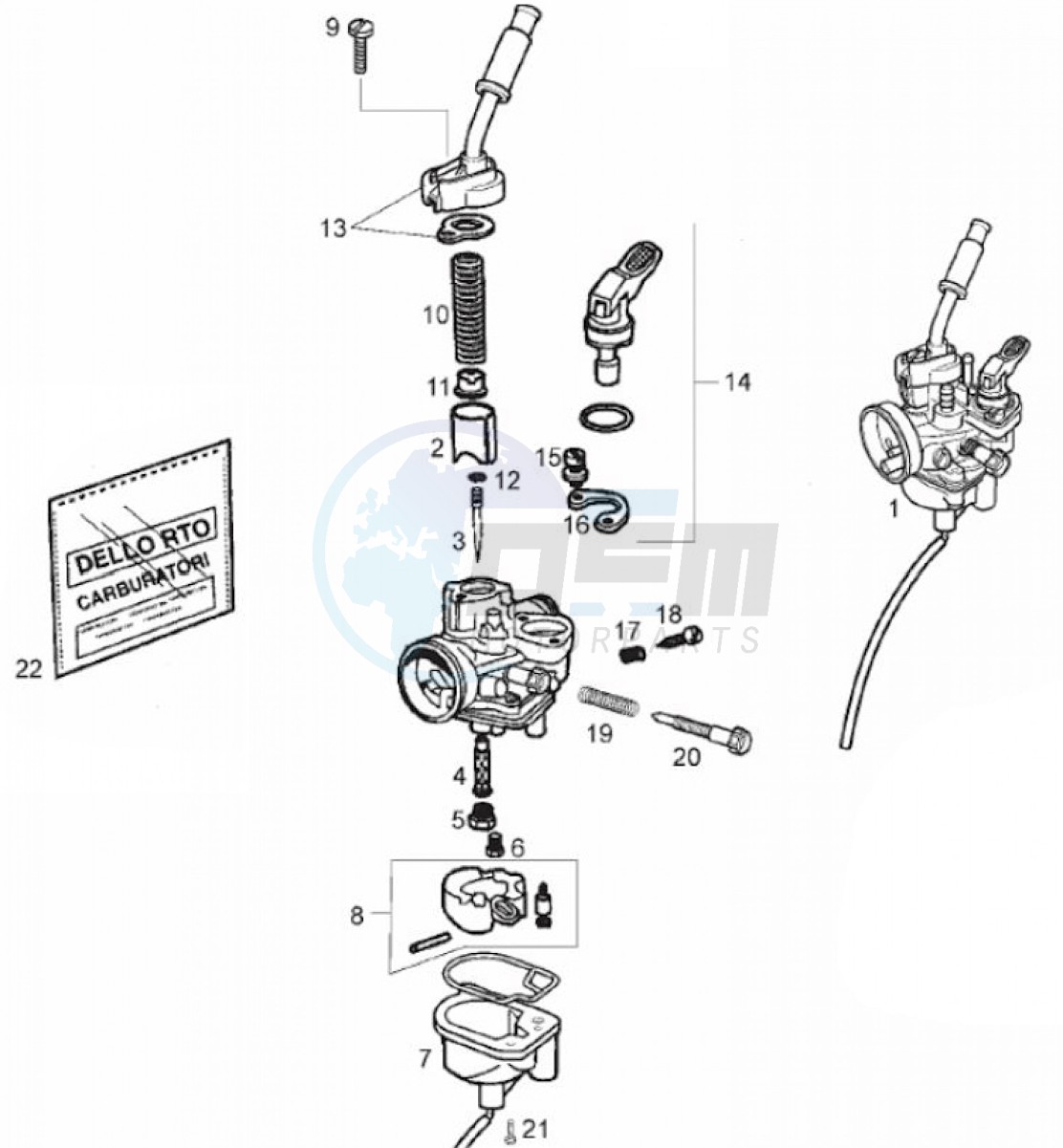Carburetor (Positions) image