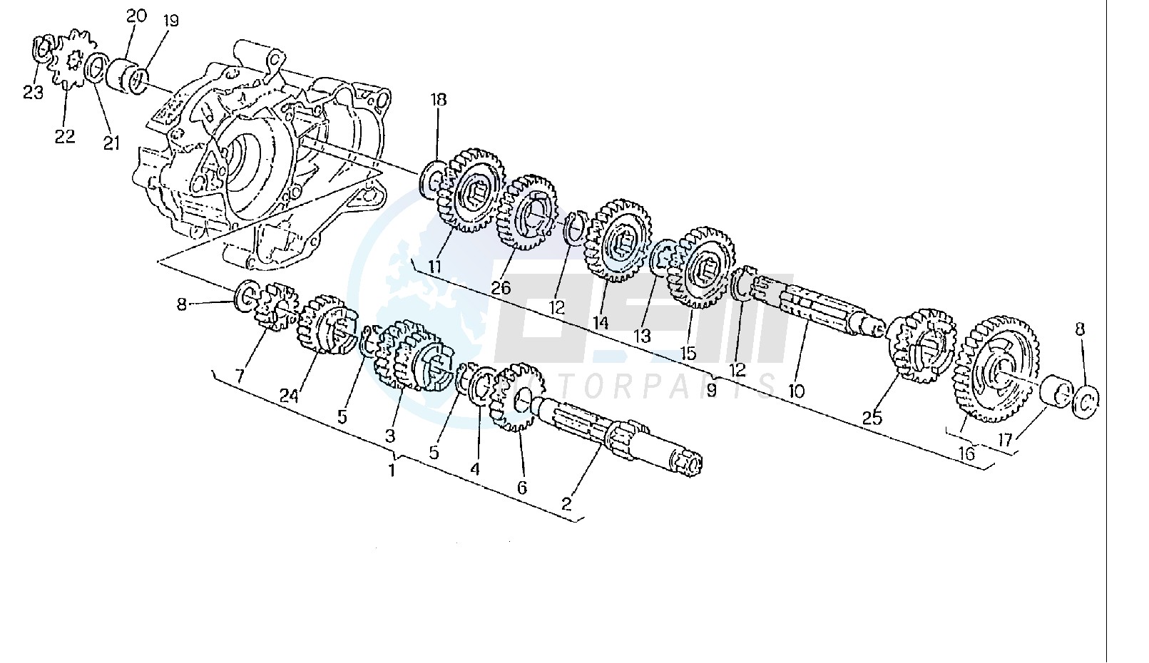 GEAR BOX 6 SPEED image