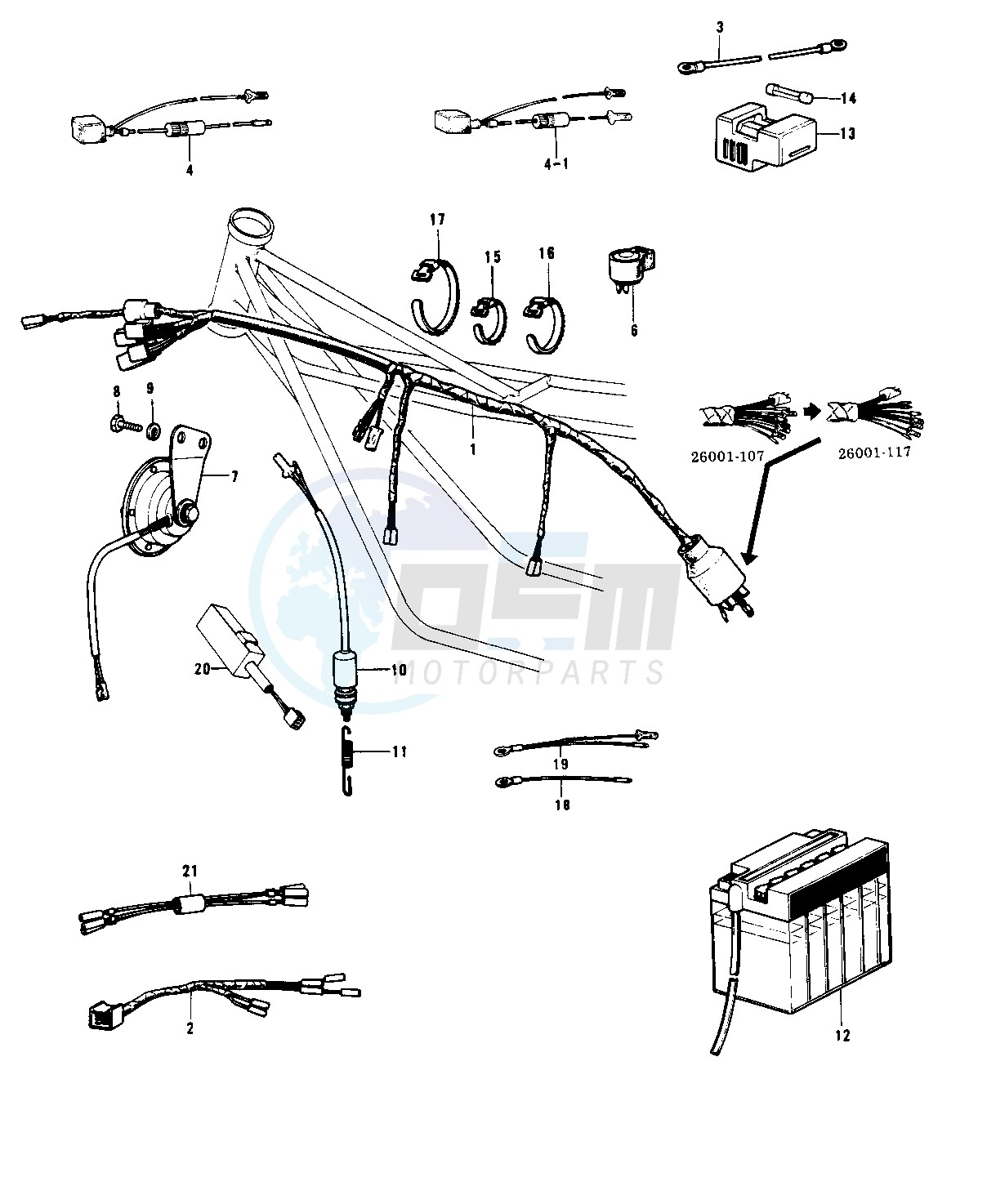 CHASSIS ELECTRICAL EQUIPMENT -- H1-D_E_F- - blueprint