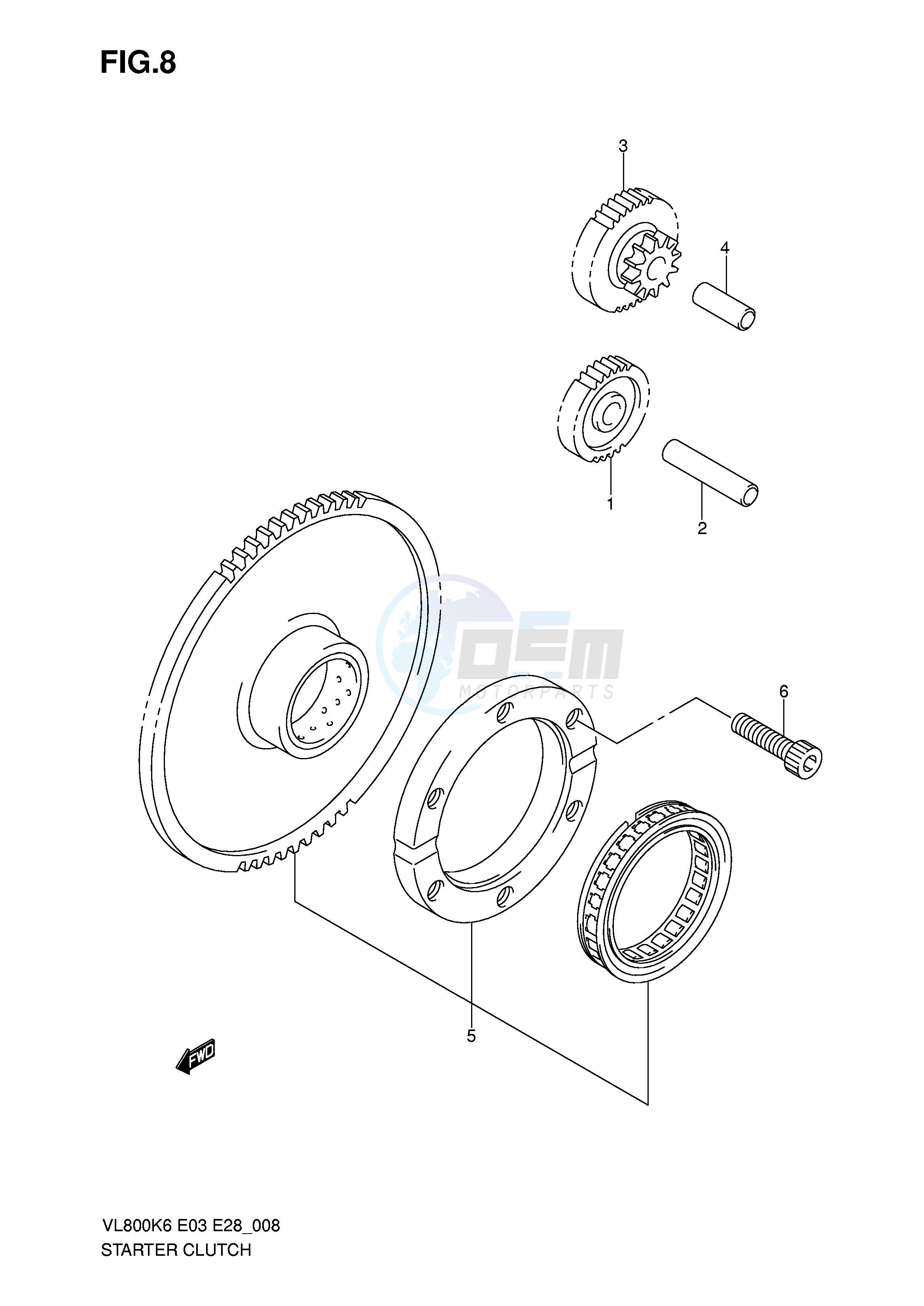 STARTER CLUTCH image