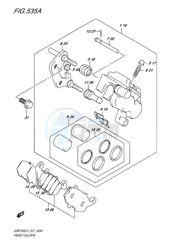 FRONT CALIPER image