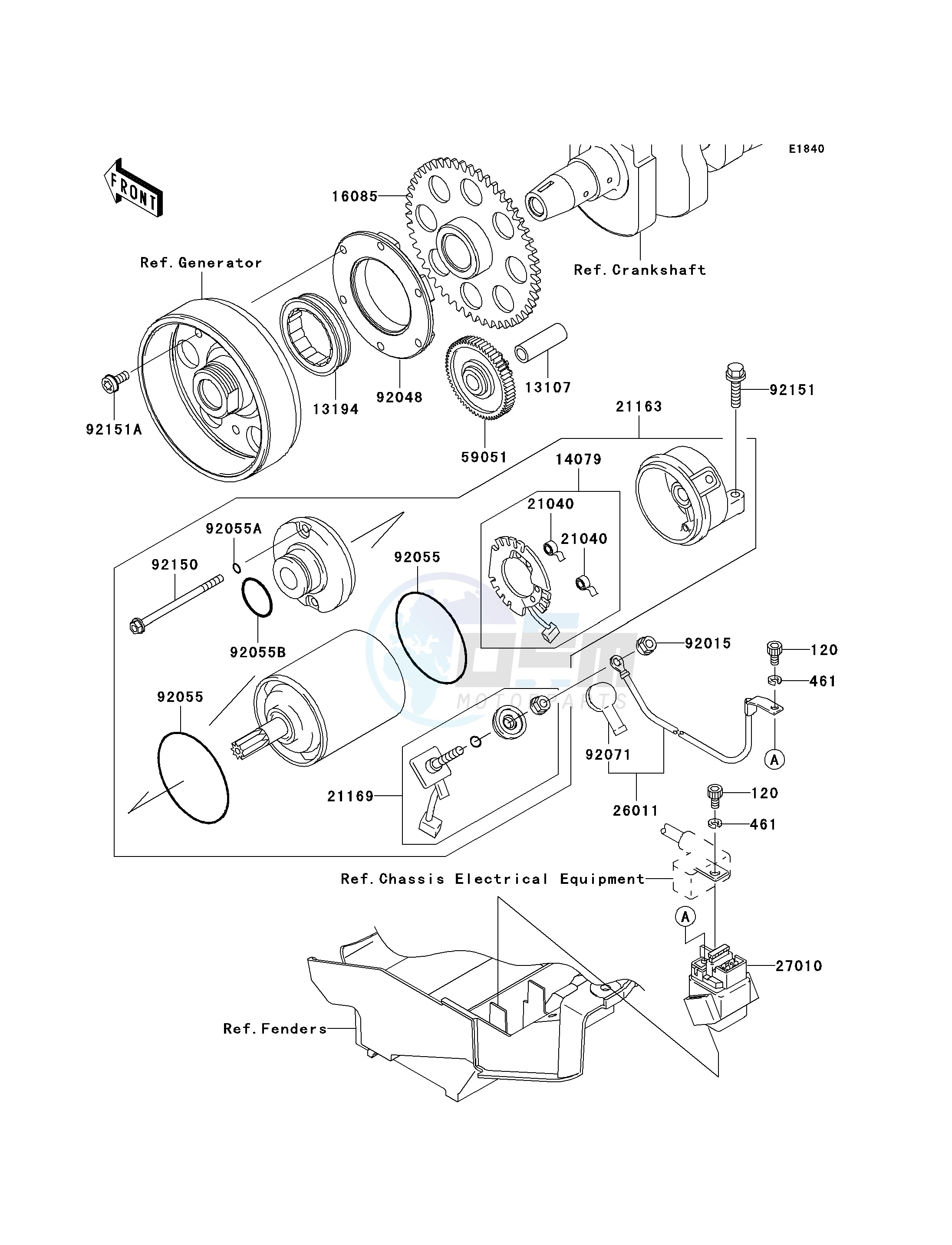 STARTER MOTOR image