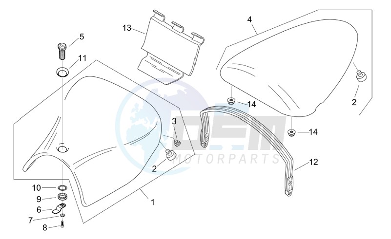 Saddle unit image