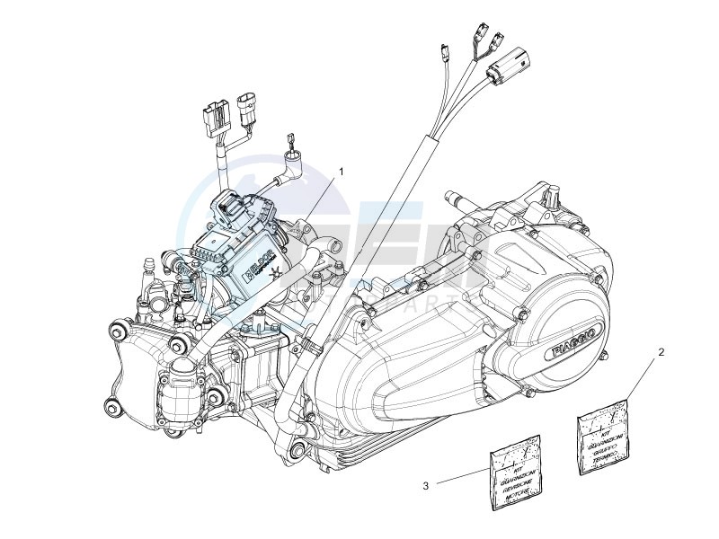 Engine, assembly image