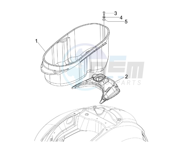 Helmet housing - Undersaddle image