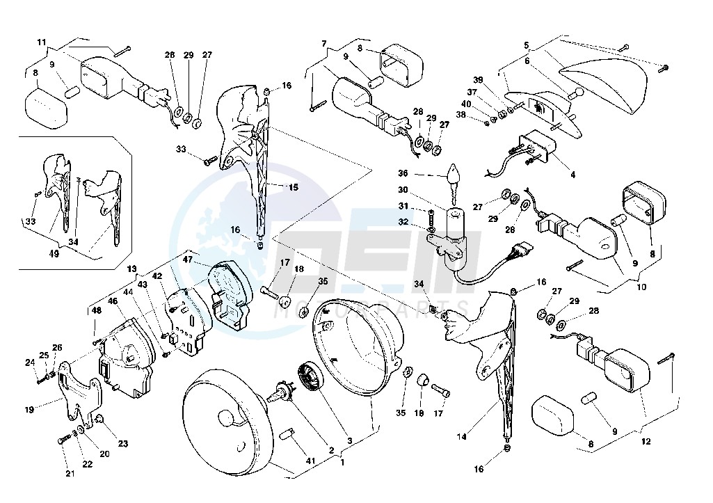 HEADLAMPS-BLINKERS RAPTOR image