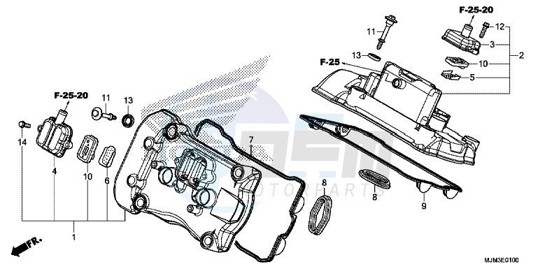 CYLINDER HEAD COVER image