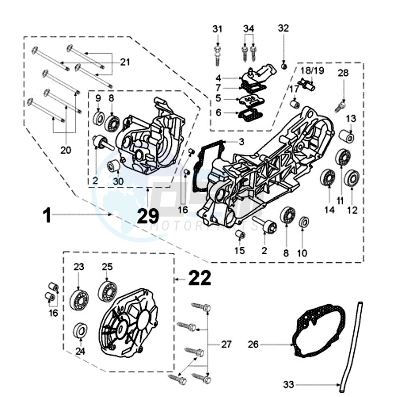 CRANKCASE blueprint