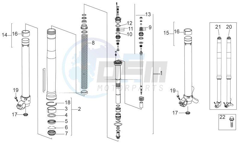 Front fork III image