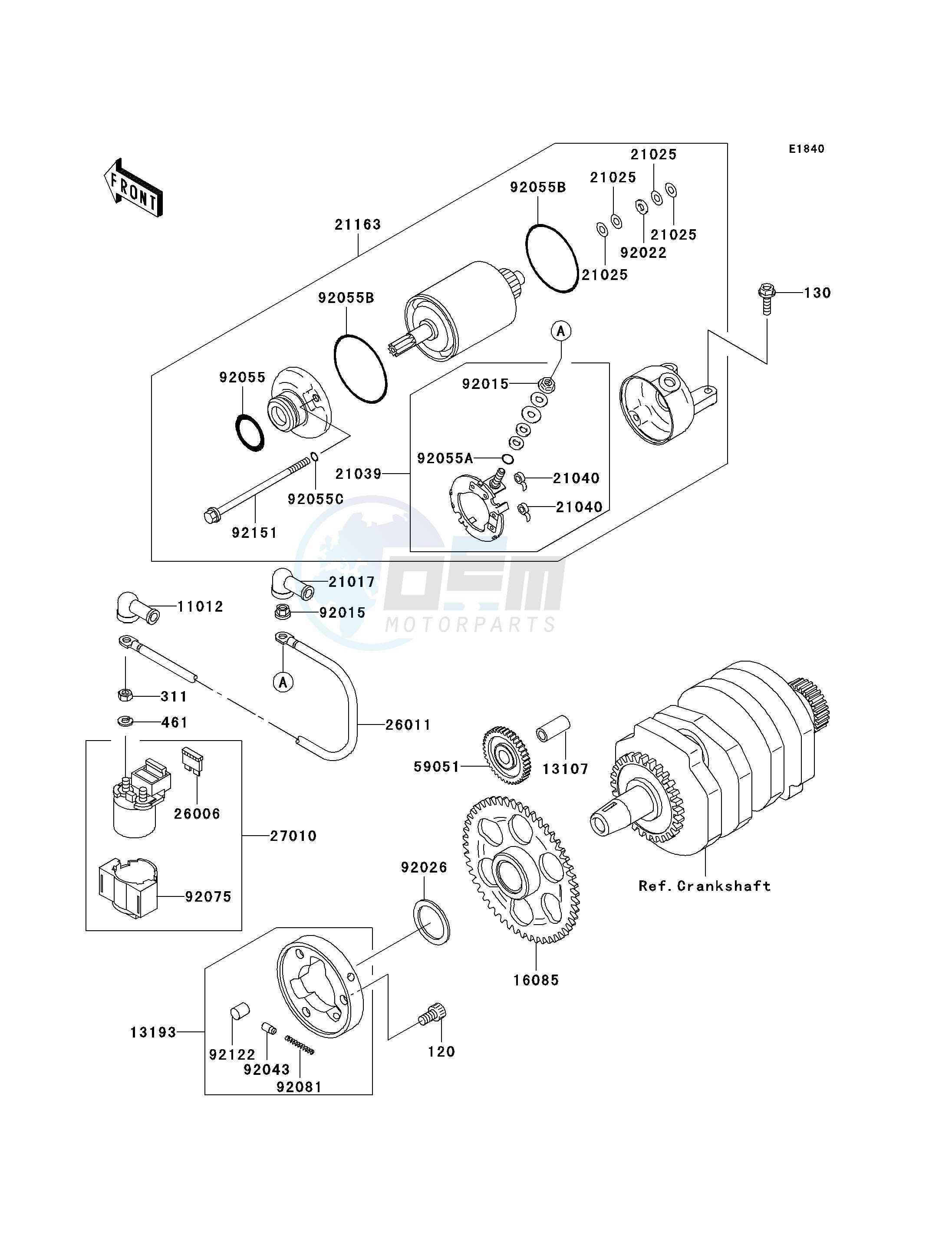 STARTER MOTOR image