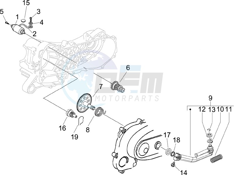 Starter - Electric starter image