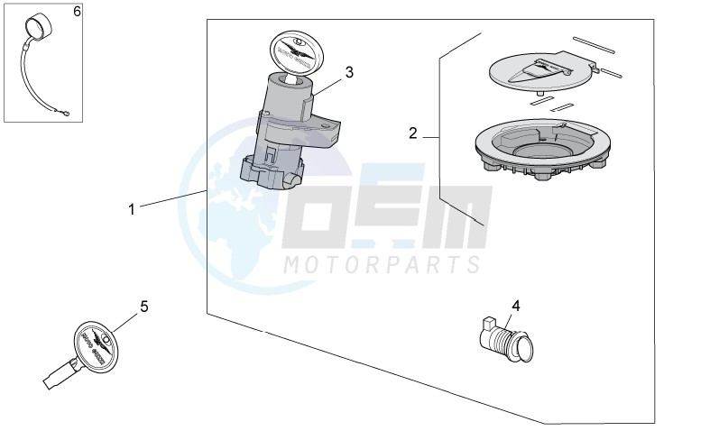 Lock hardware kit image