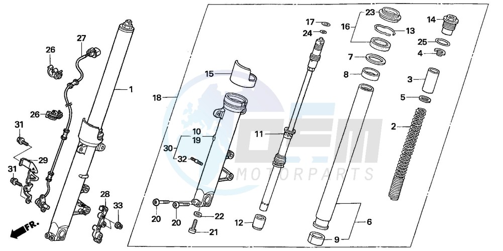 FRONT FORK image