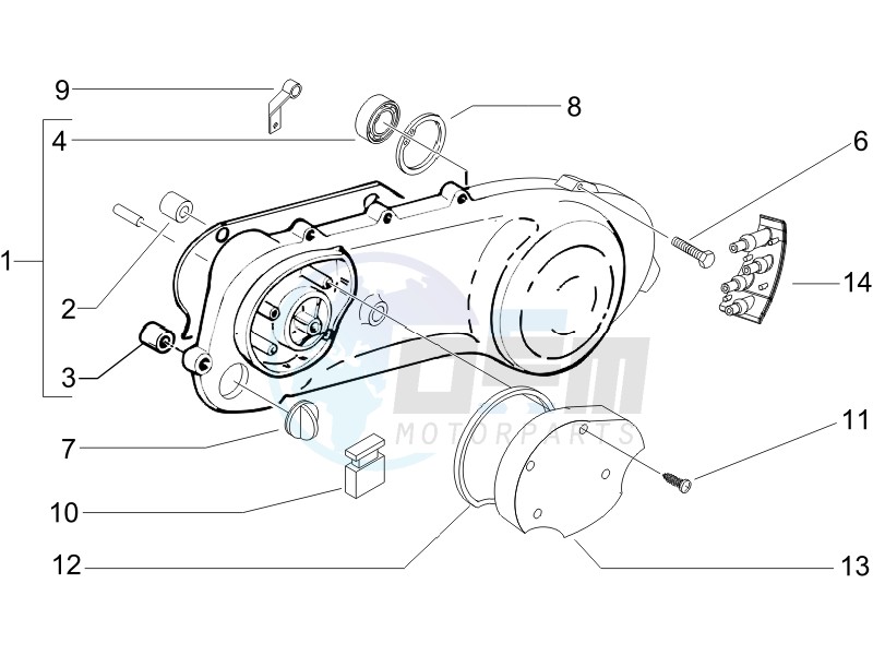 Crankcase cover - Crankcase cooling image