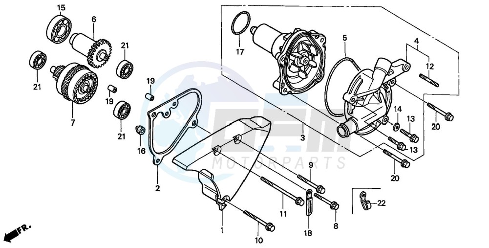 WATER PUMP image