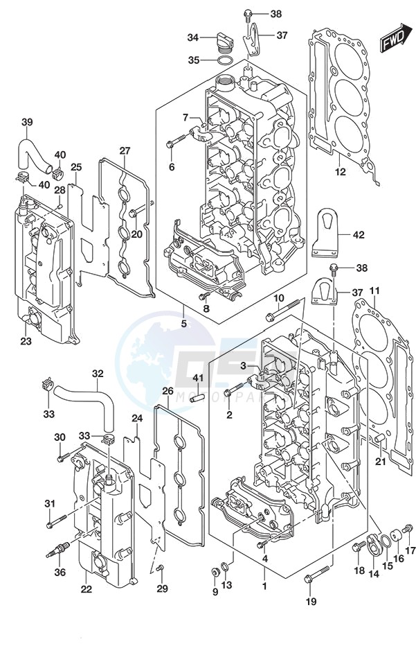 Cylinder Head blueprint