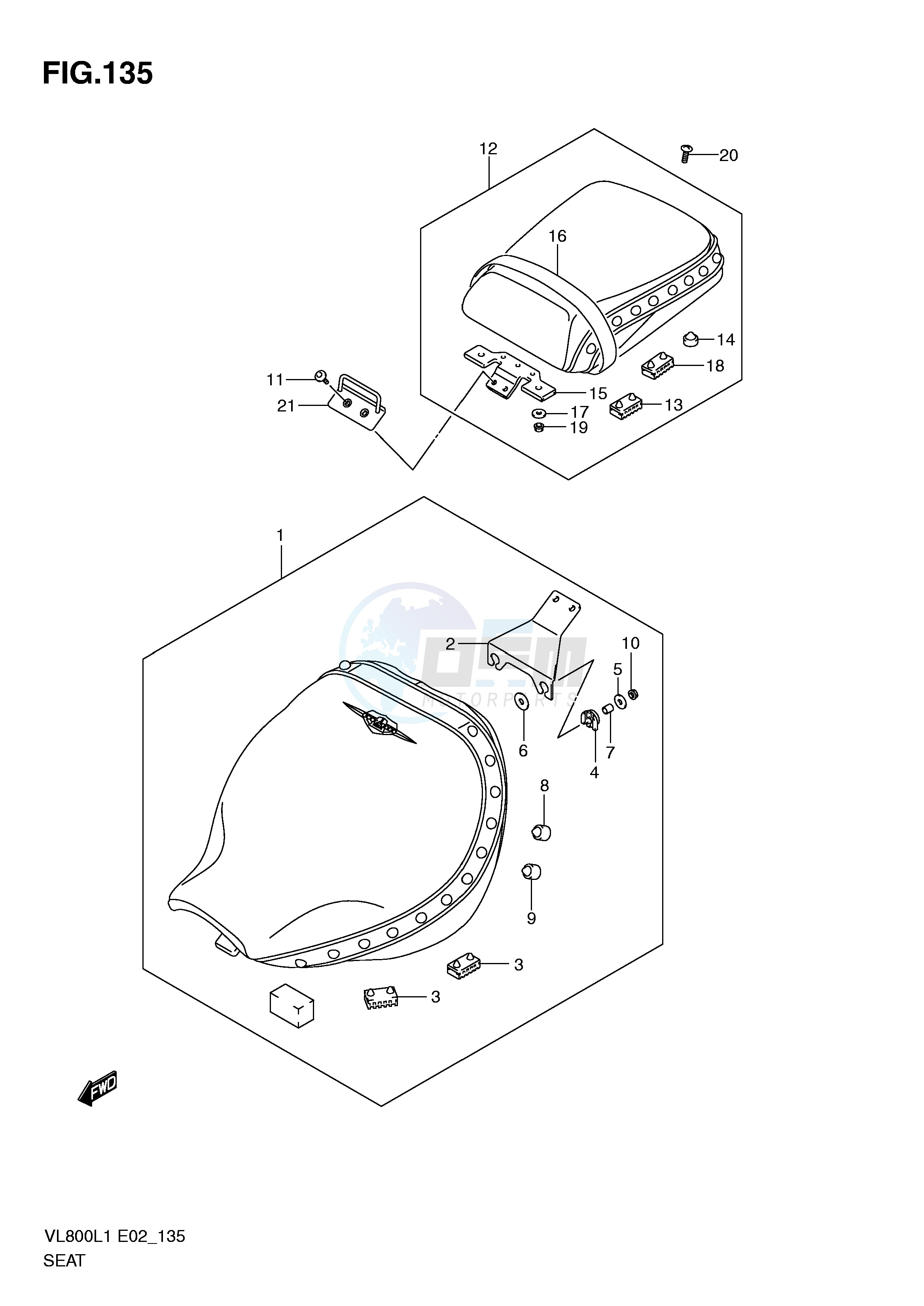 SEAT (VL800TL1 E24) blueprint