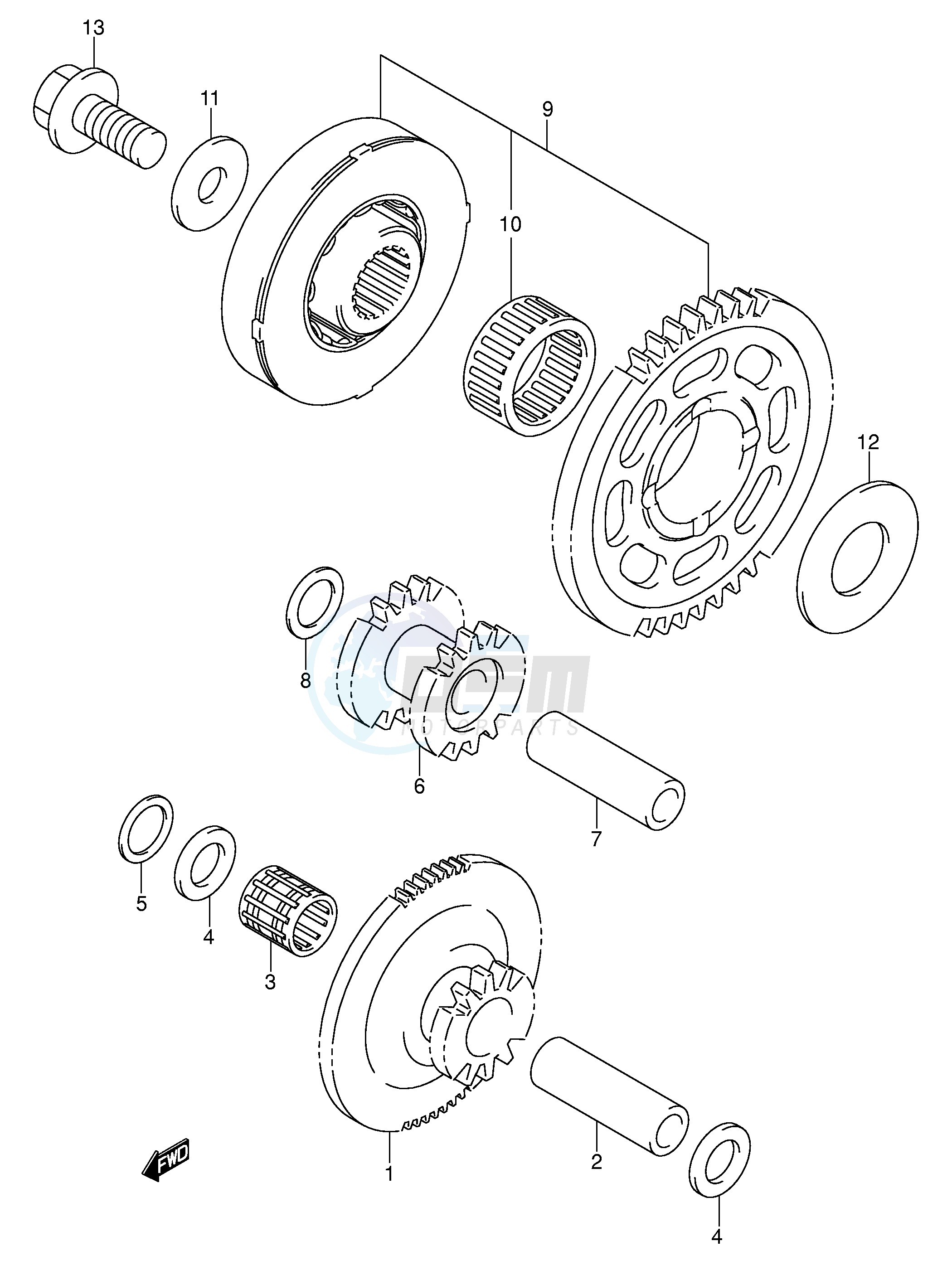 STARTER CLUTCH image