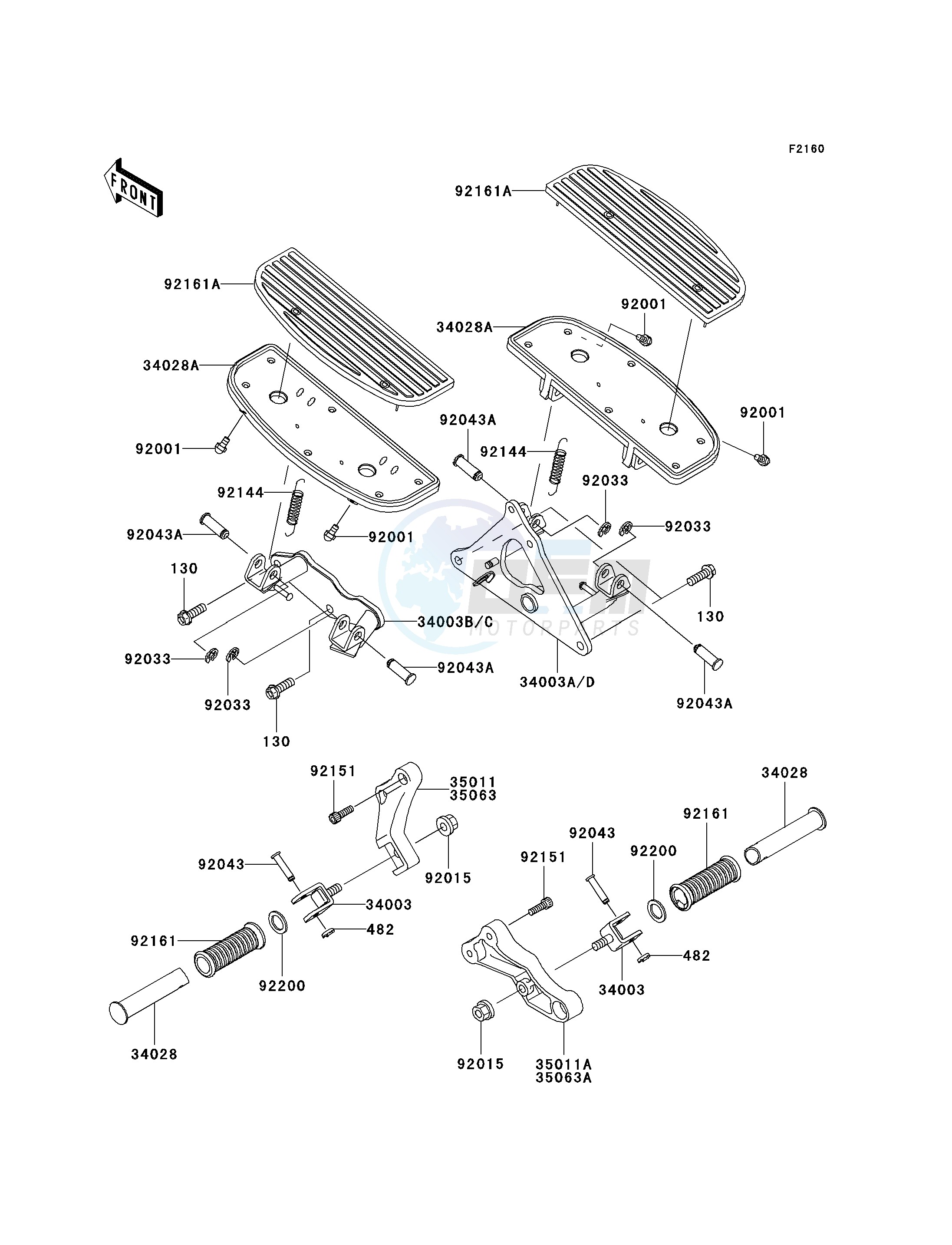 FOOTRESTS blueprint