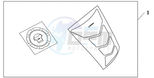 TANKPAD / FUEL LID COVER image