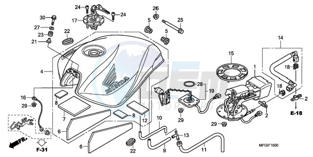 FUEL TANK blueprint