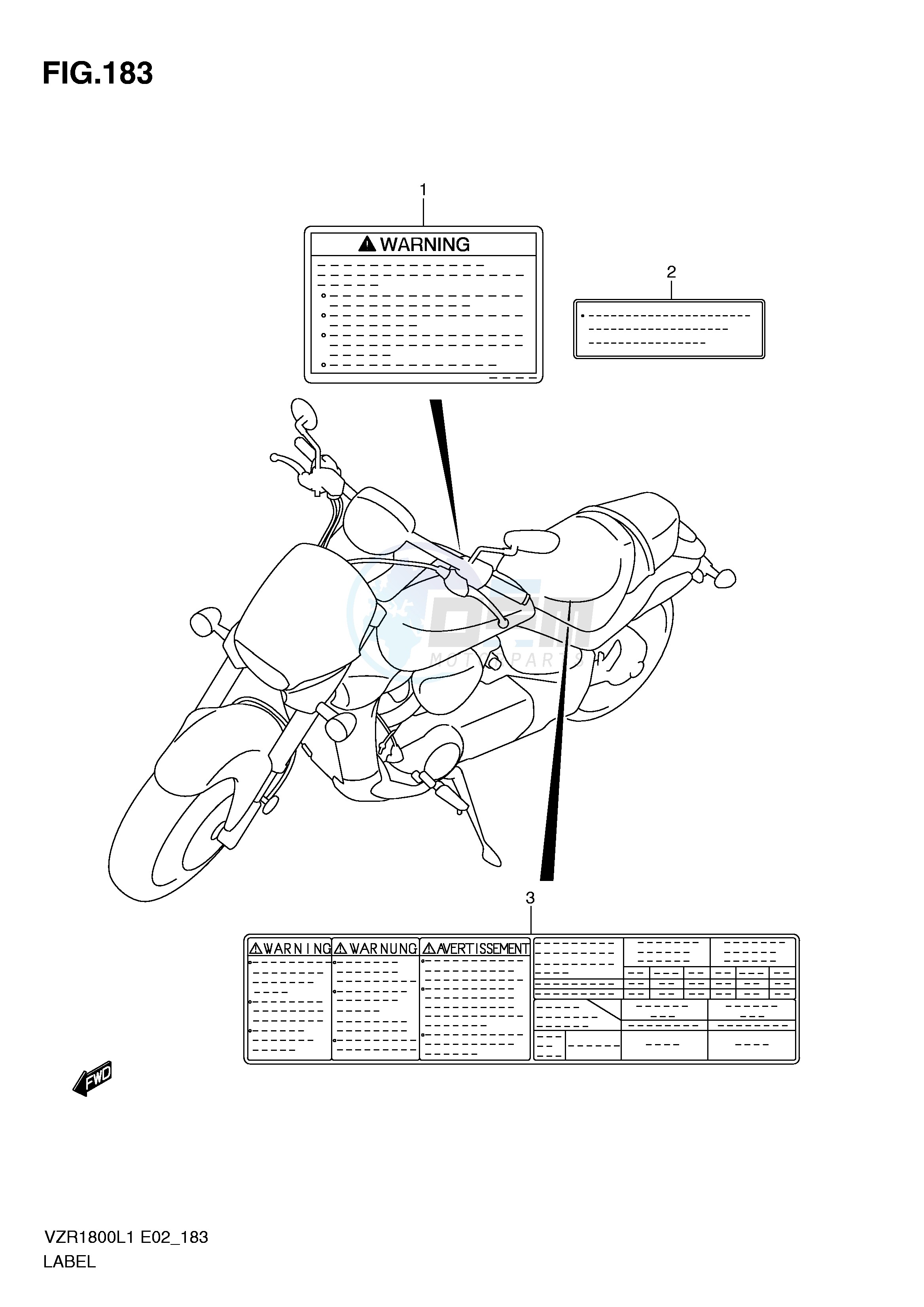 LABEL (VZR1800L1 E2) blueprint