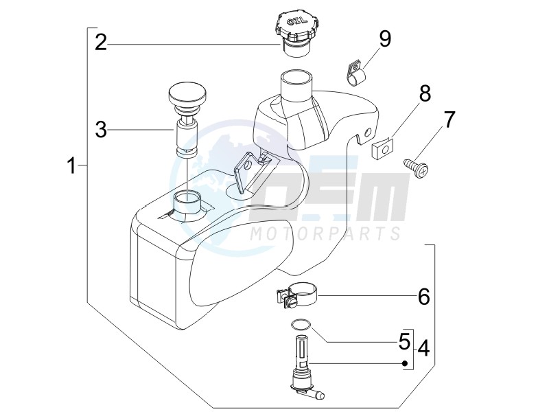 Oil tank blueprint