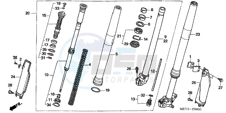 FRONT FORK image