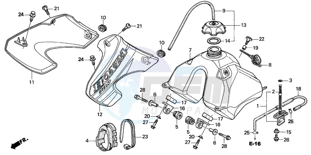 FUEL TANK (XR70R1/2/3) image