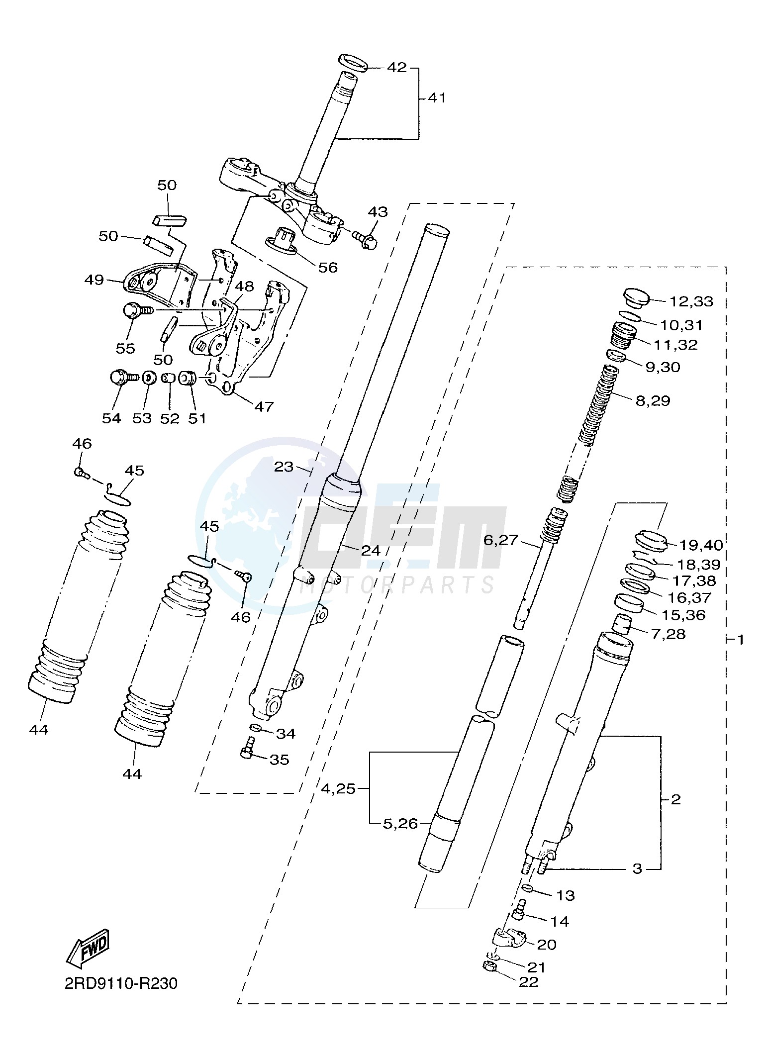 FRONT FORK image