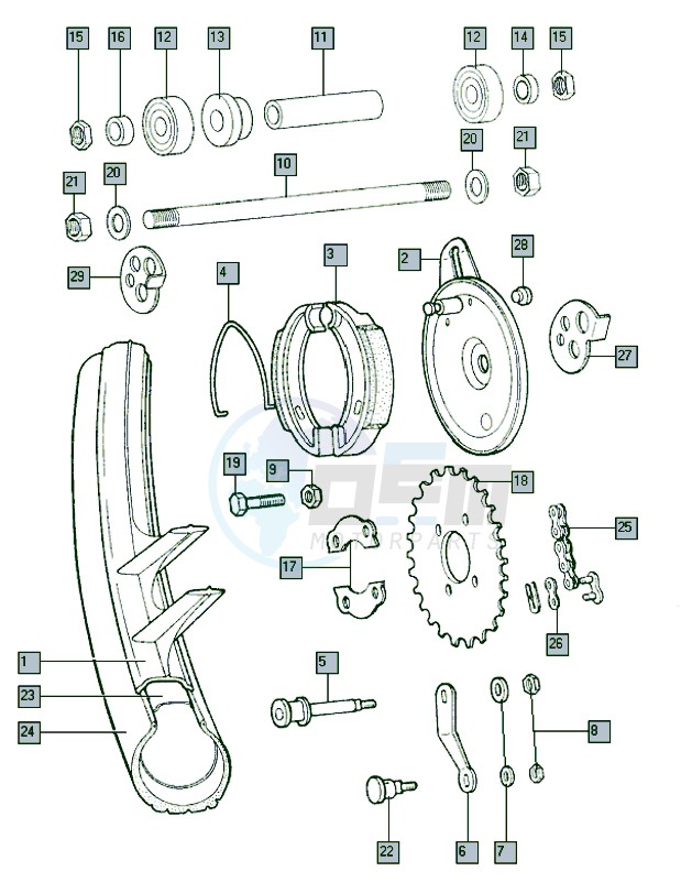 Rear wheel-alu II image