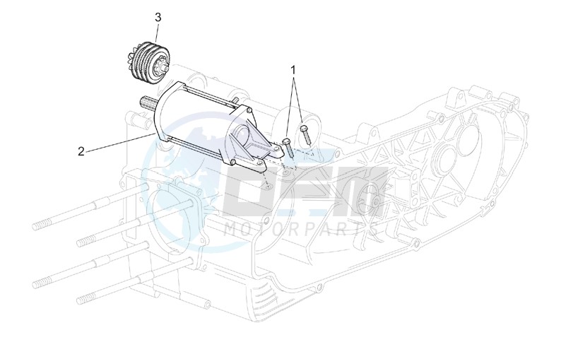 Starter motor image