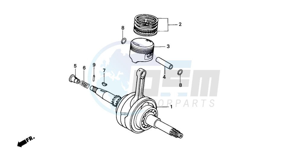 CRANKSHAFT/PISTON image