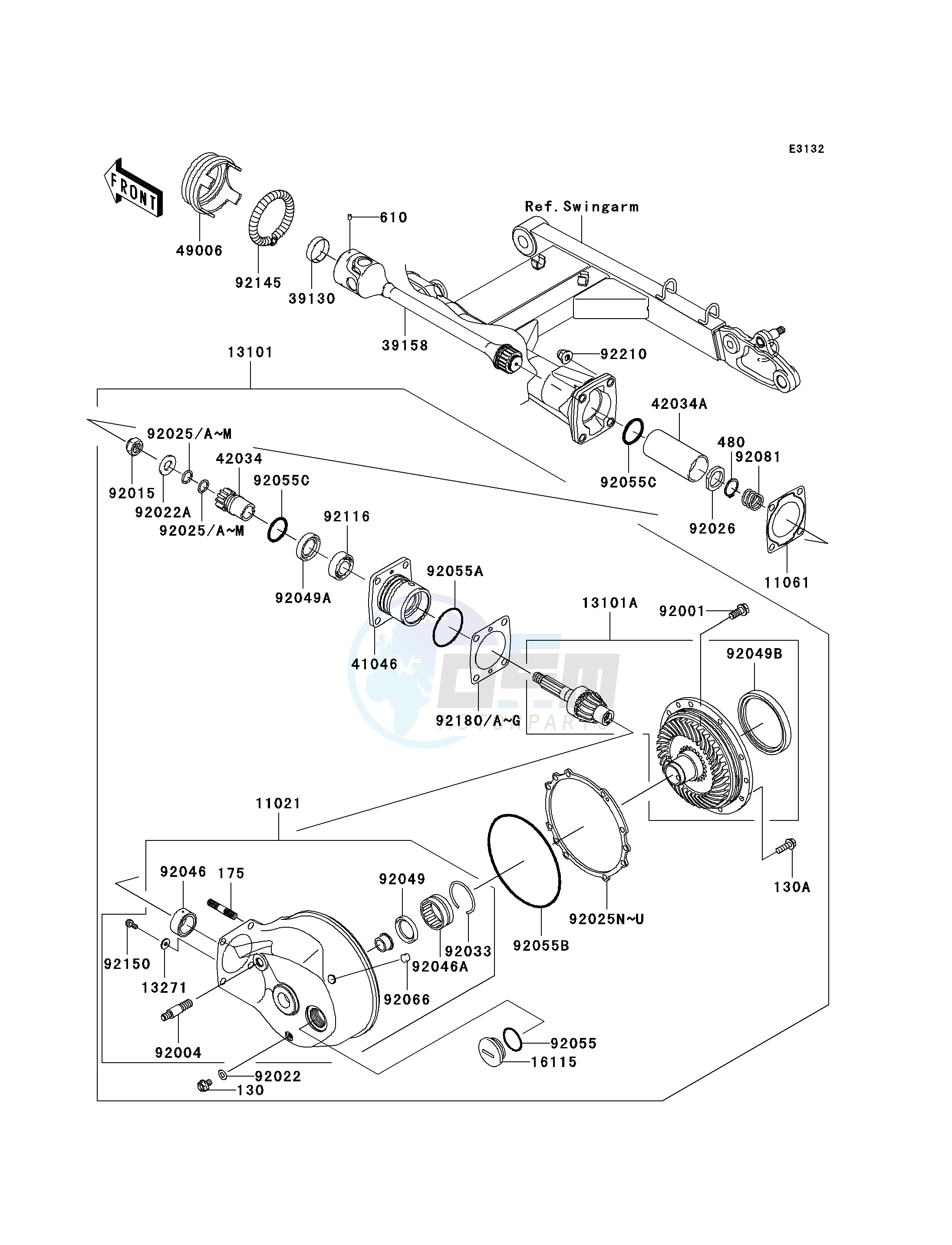 DRIVE SHAFT_FINAL GEAR image