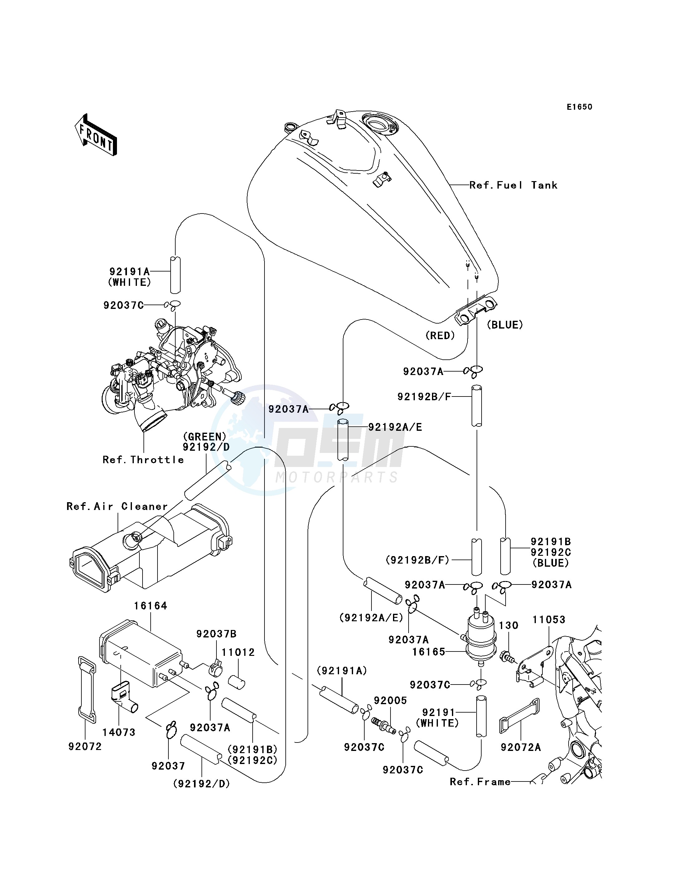 FUEL EVAPORATIVE SYSTEM -- CA- - blueprint