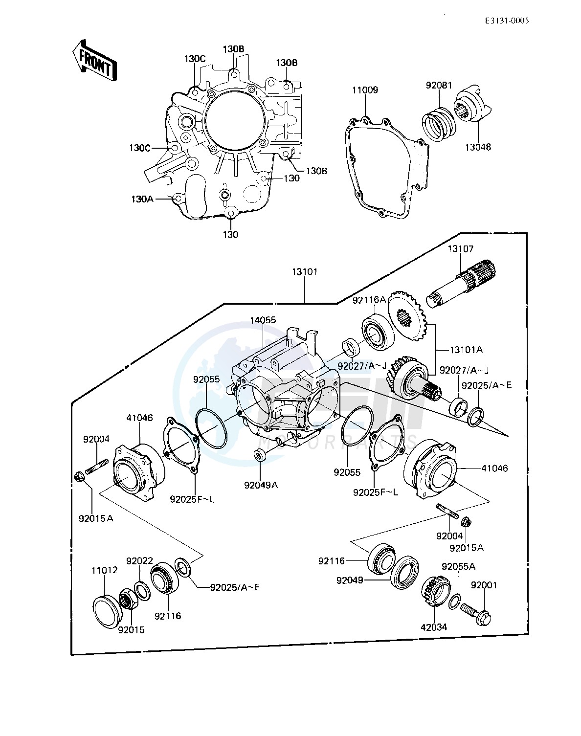 FRONT BEVEL GEARS image